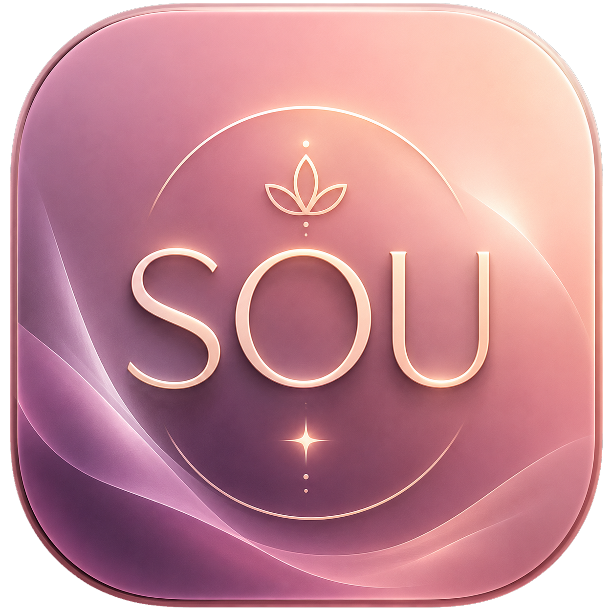 Logo SOU tema feminino